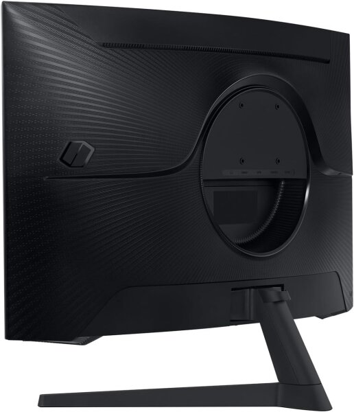Samsung Odyssey G55C Curved Gaming Monitor, 32 Zoll, Bildschirm mit VA-Panel, 2.560 x 1.440 Pixel, 1.000R Radius, HDR10, AMD FreeSync, Bildwiederholrate 165 Hz, Reaktionszeit 1 ms (MPRT)