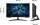 Samsung Odyssey G55C Curved Gaming Monitor, 32 Zoll, Bildschirm mit VA-Panel, 2.560 x 1.440 Pixel, 1.000R Radius, HDR10, AMD FreeSync, Bildwiederholrate 165 Hz, Reaktionszeit 1 ms (MPRT)